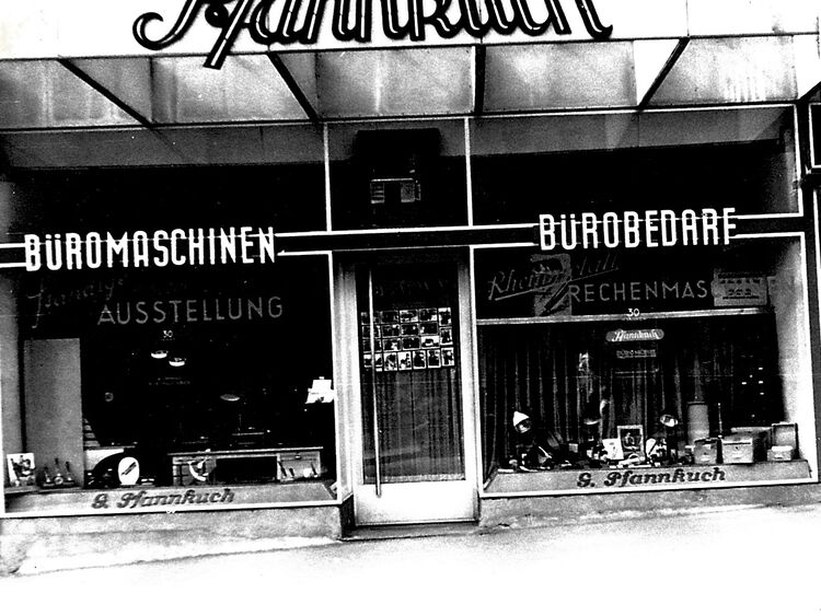 Laden in der Wilhelmsstraße ca. 1960